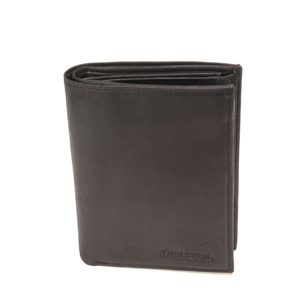 Grand portefeuille Louis en cuir gras