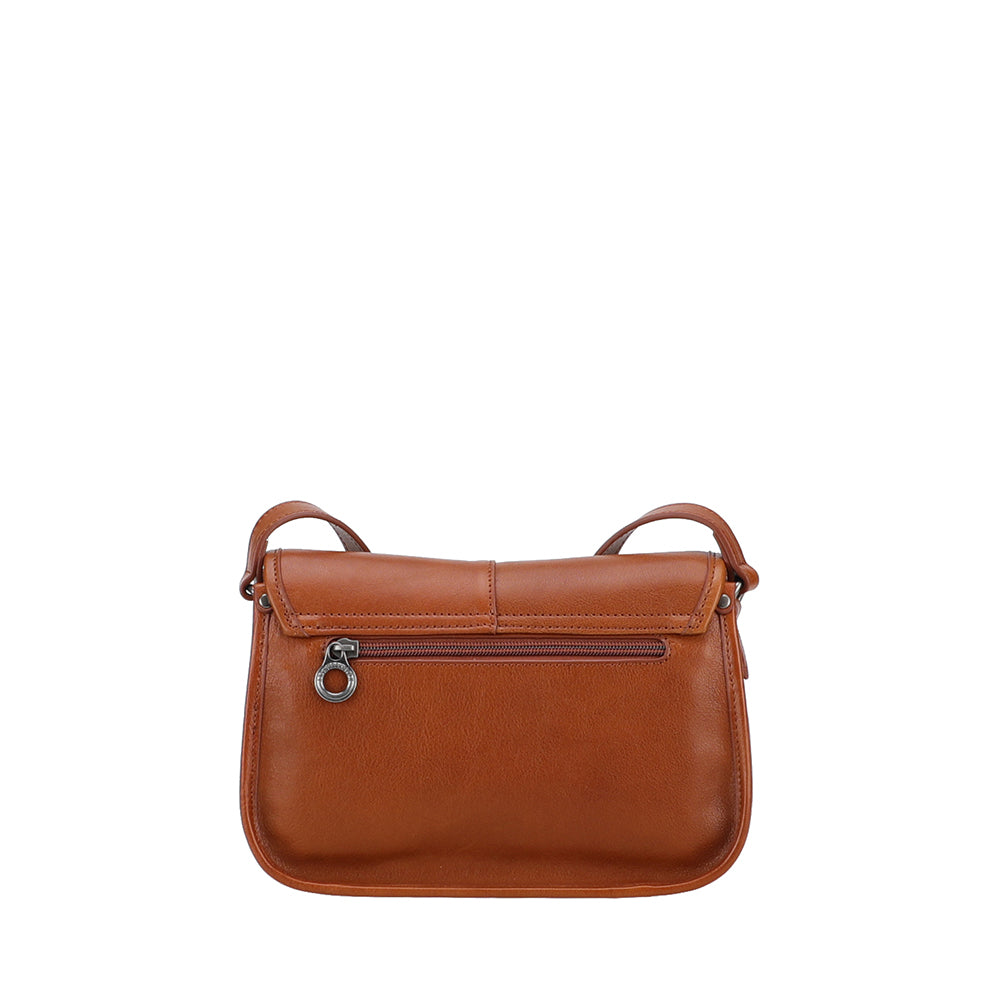 Sac bandoulière à rabat S Edith Cuir