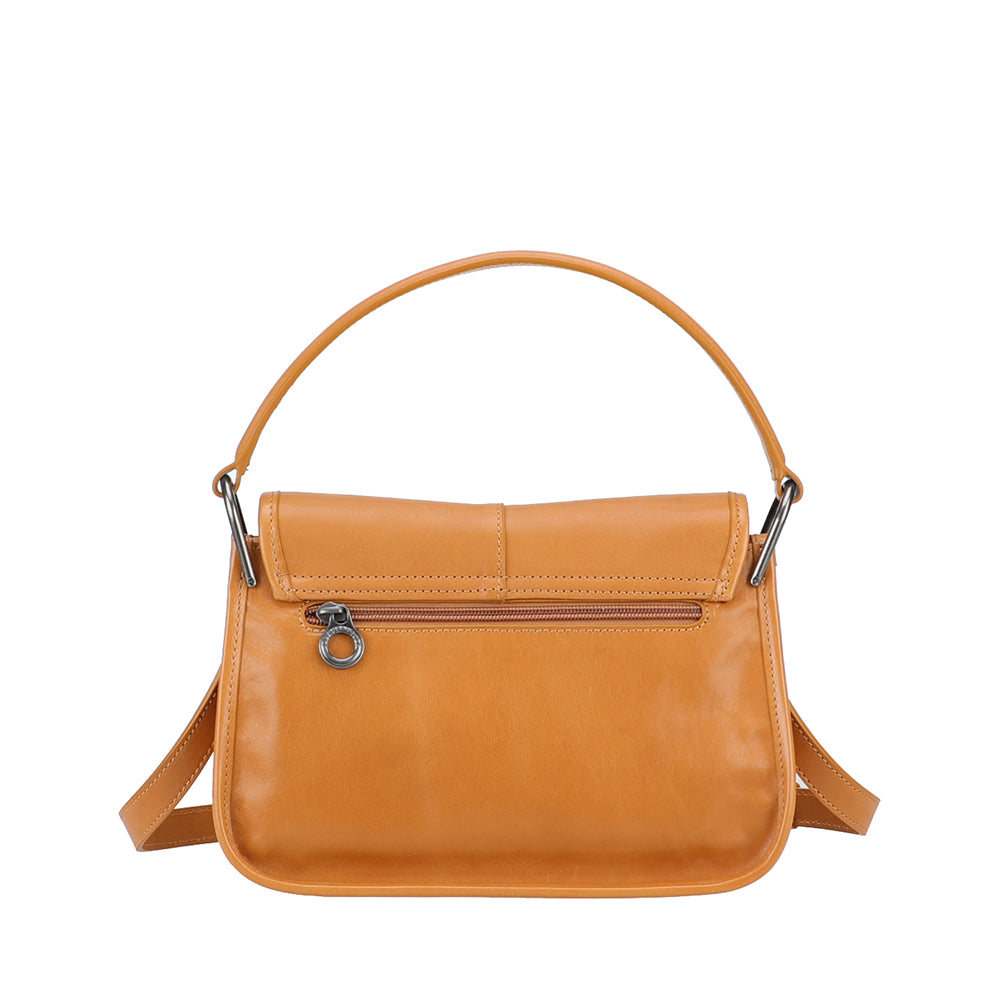 Sac bandoulière à rabat M Edith Cuir