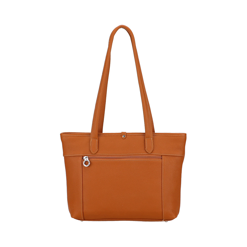 Petit sac shopping Rosalia en cuir