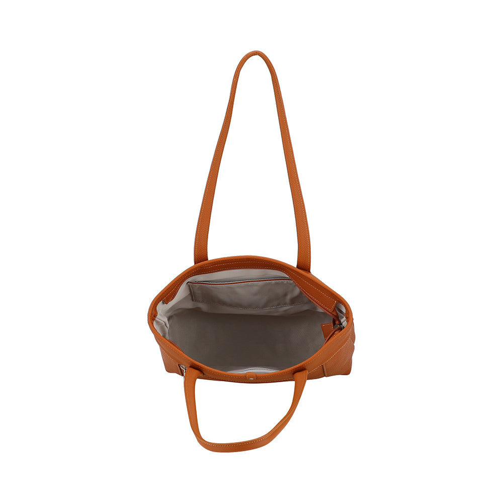 Petit sac shopping Rosalia en cuir
