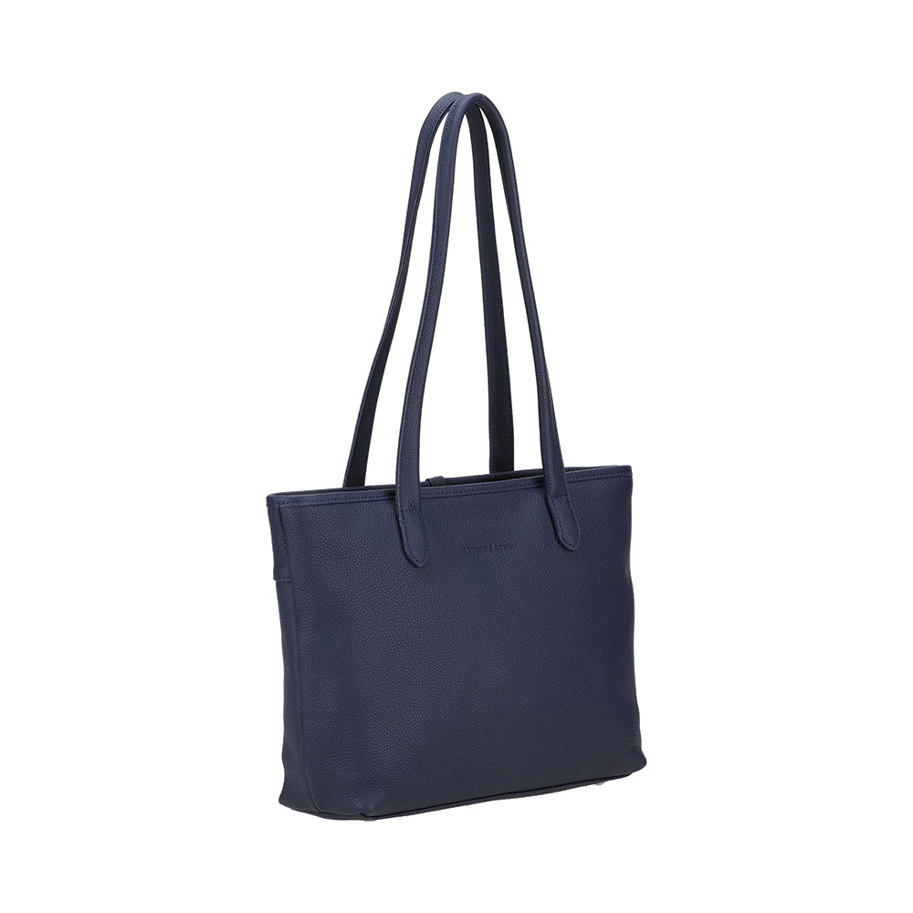 Petit sac shopping Rosalia en cuir