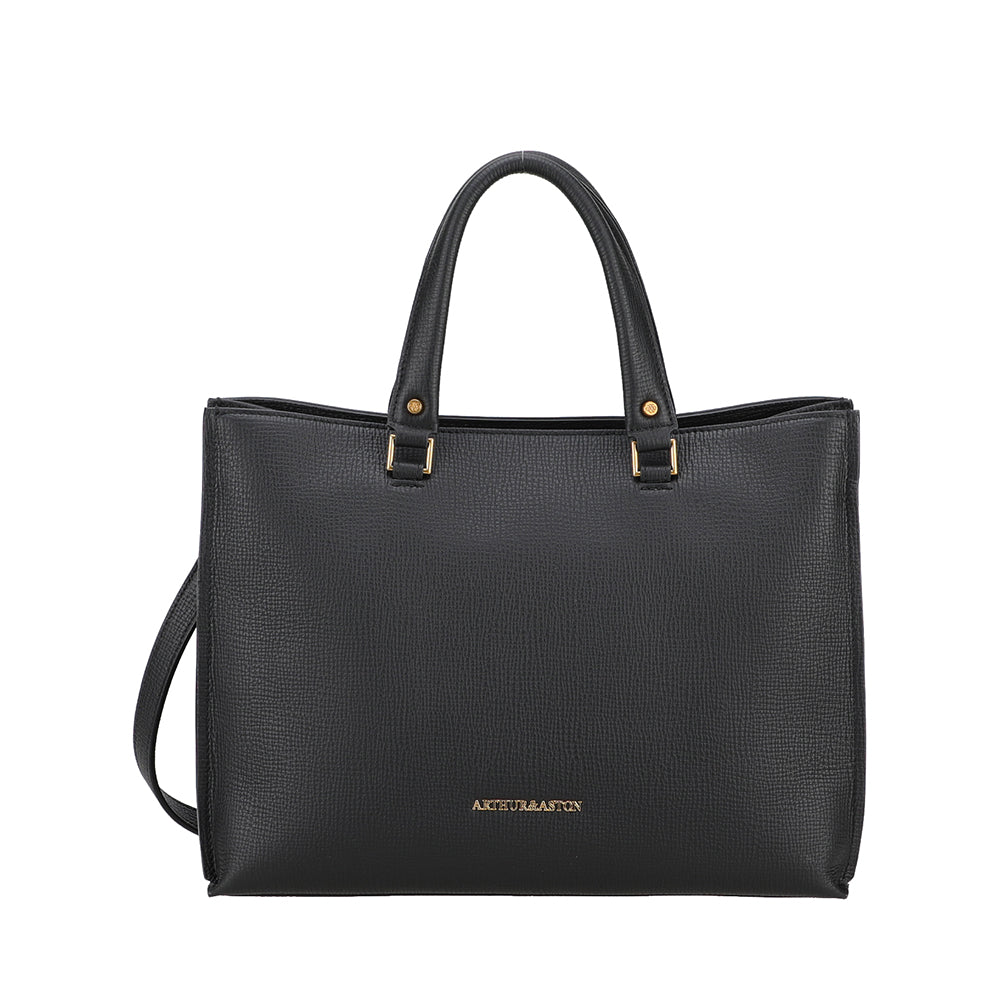 Grand sac porté main Nora en cuir