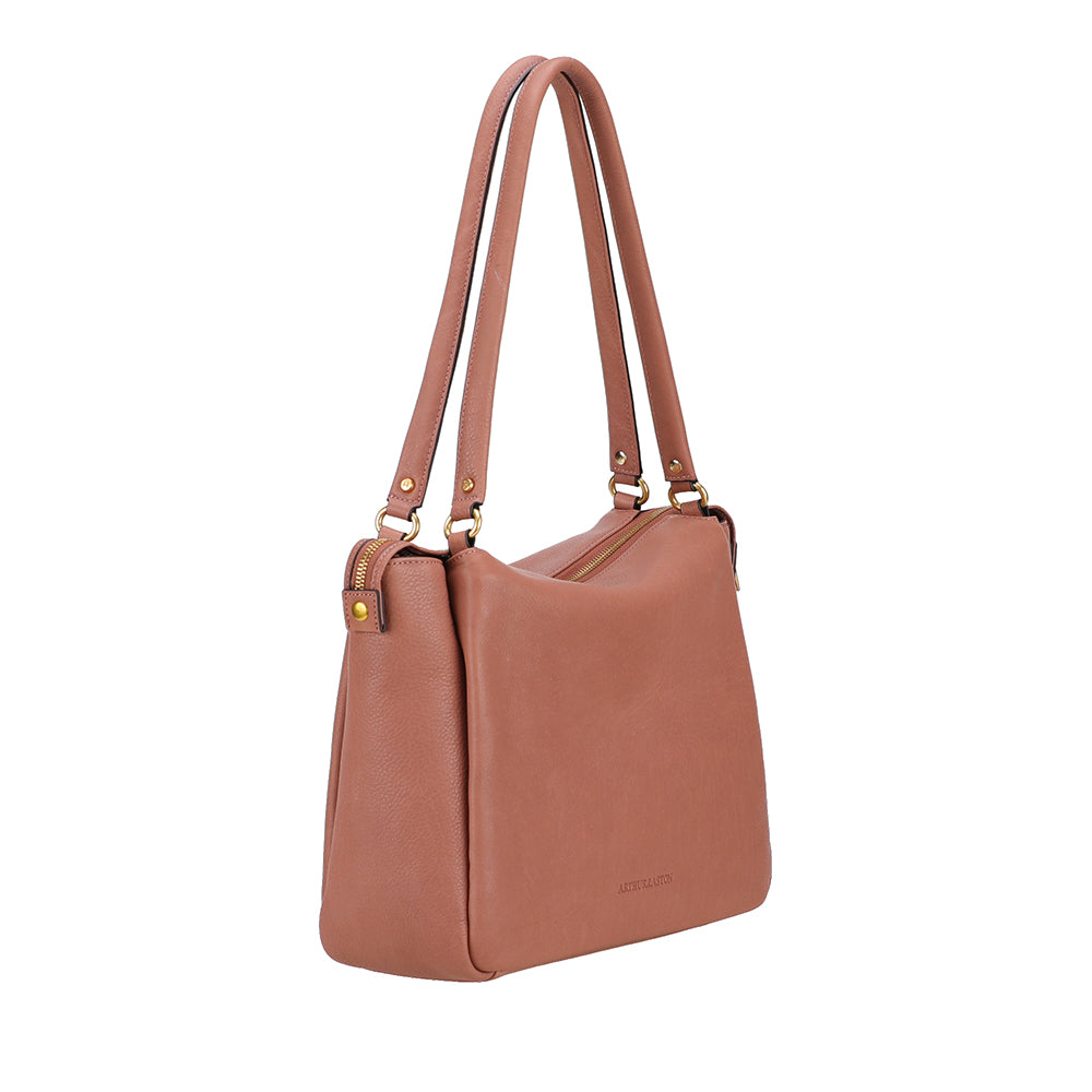 Sac shopping épaule Elsa cuir
