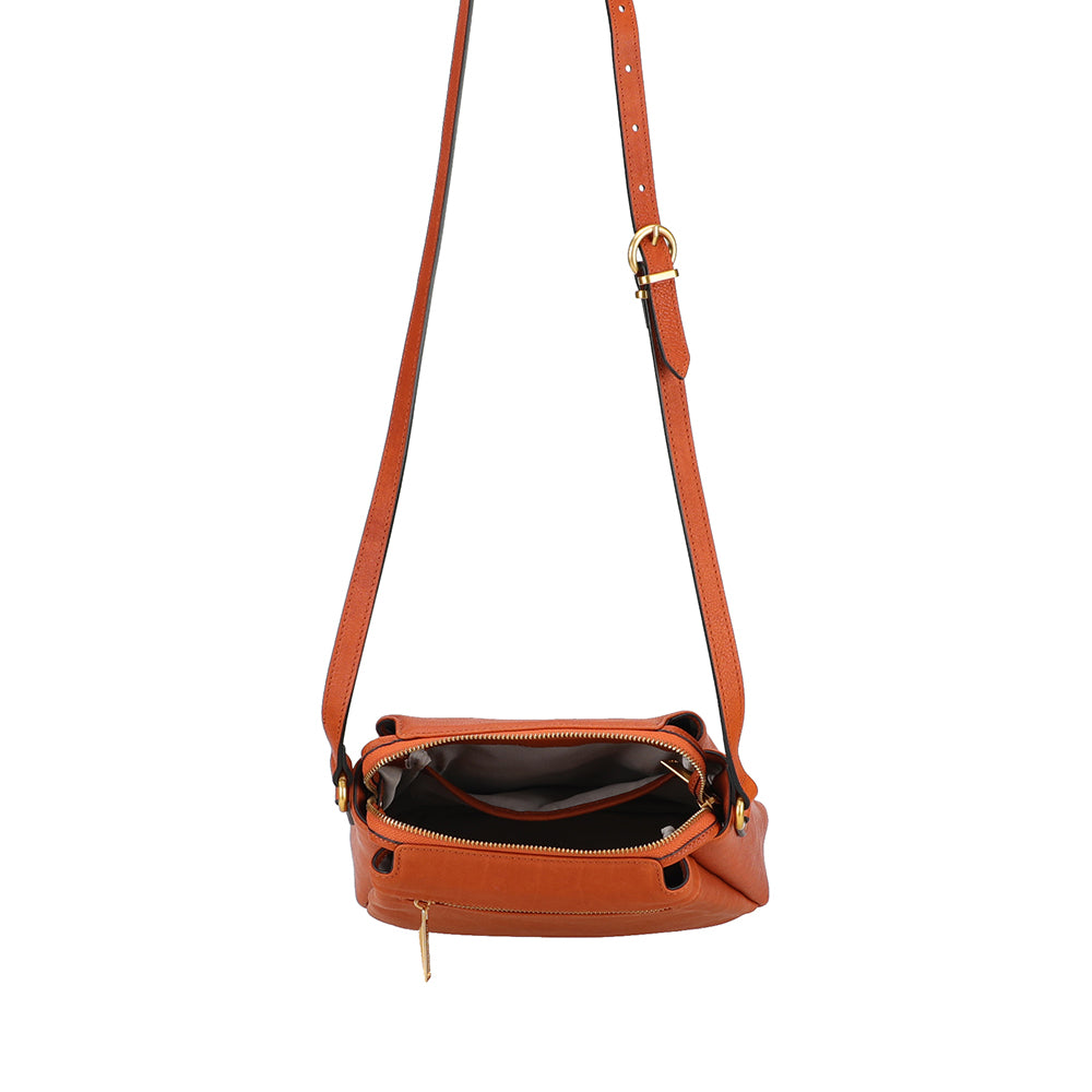 Elsa leather shoulder bag