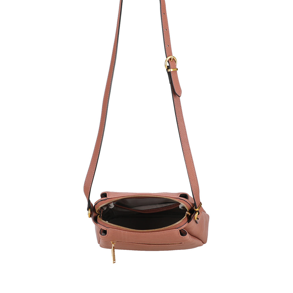 Elsa leather shoulder bag
