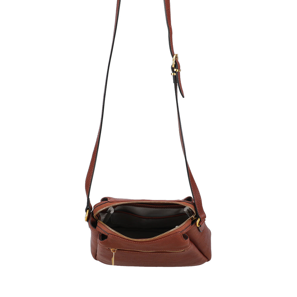 Elsa leather shoulder bag
