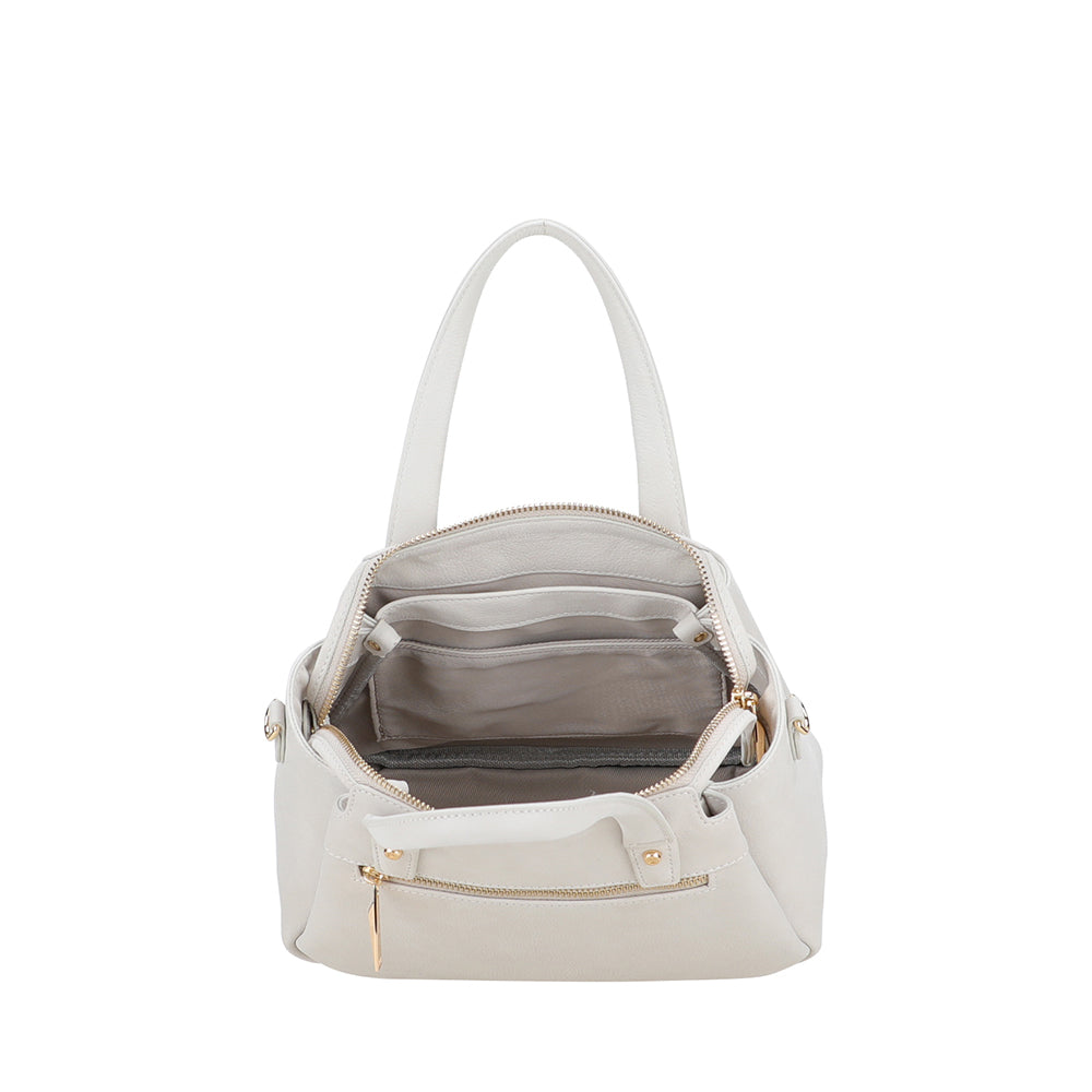 Sac à main trapèze cuir Elsa
