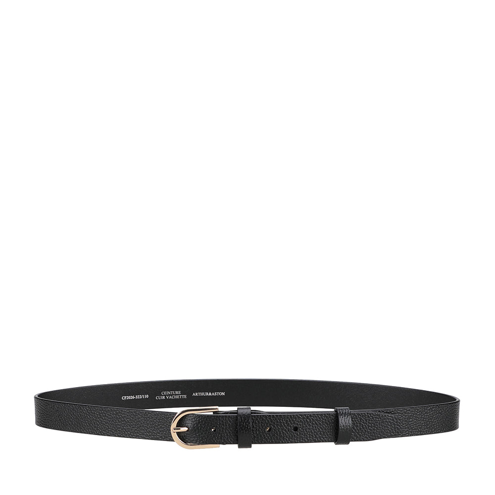 Ceinture femme cuir grainé