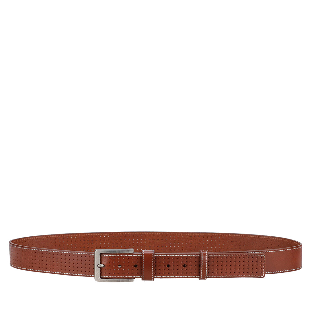 Ceinture de costume Homme cuir perforé
