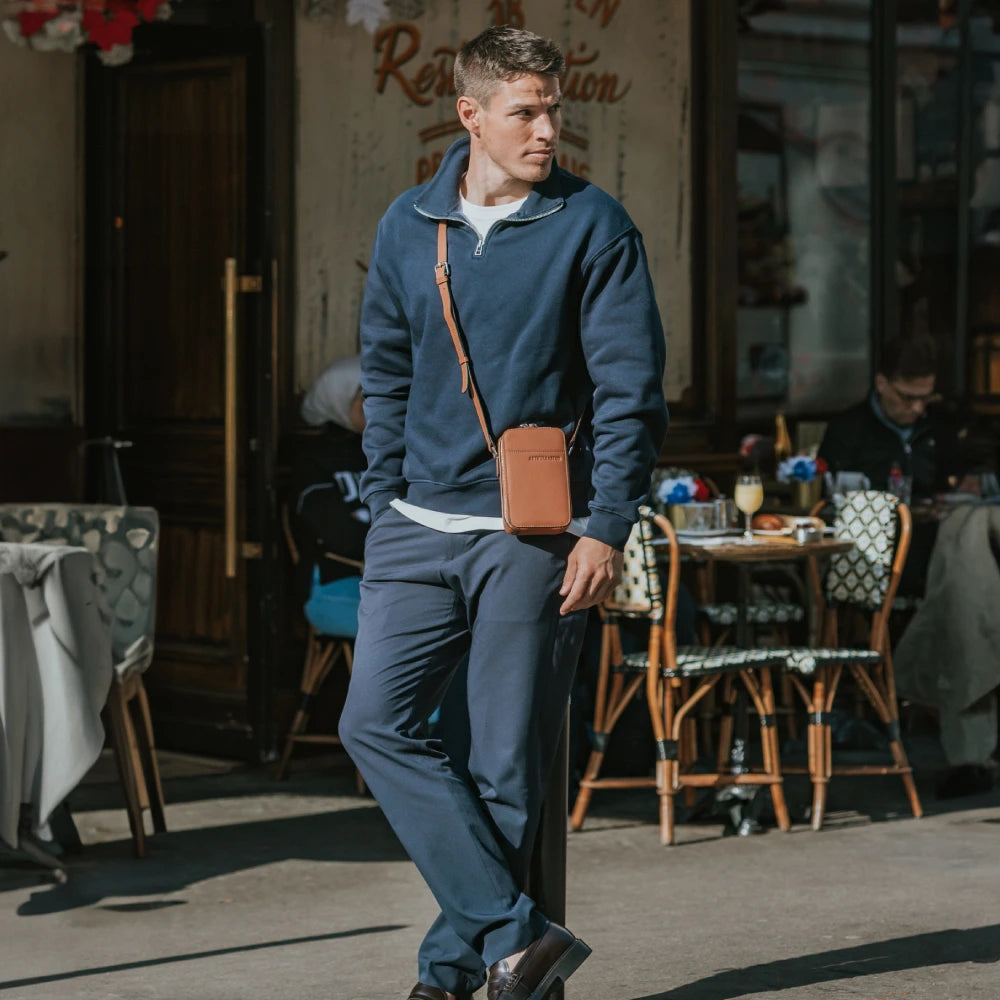 Gael Leather Phone Pouch 