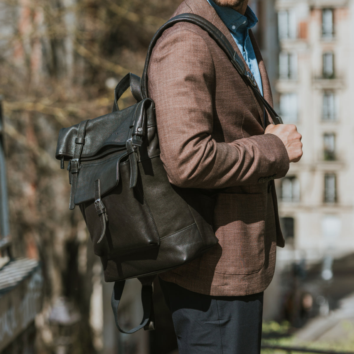 Sac à dos S cuir Rory