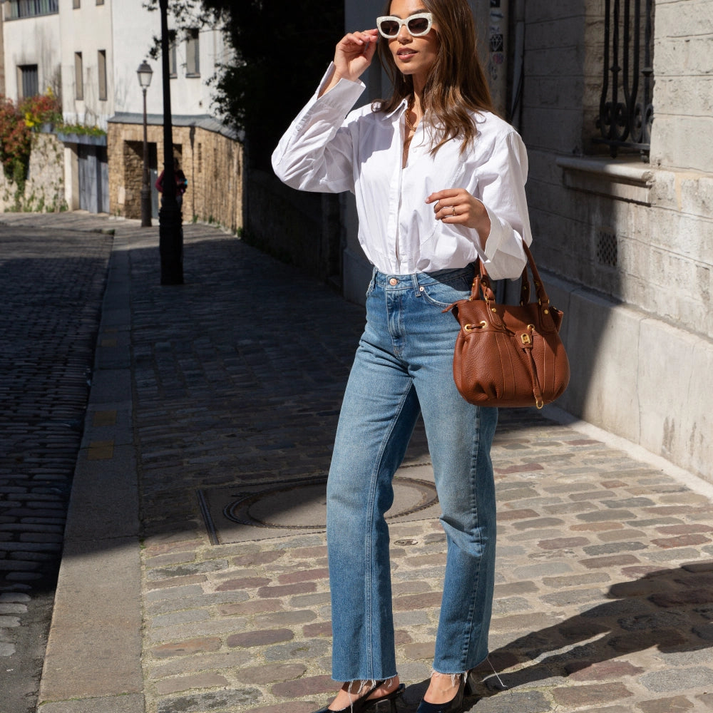 Sac épaule M Camille cuir